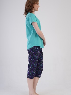 Woman Supreme Bekira Capri Set Woman Supreme Bekira Capri Set