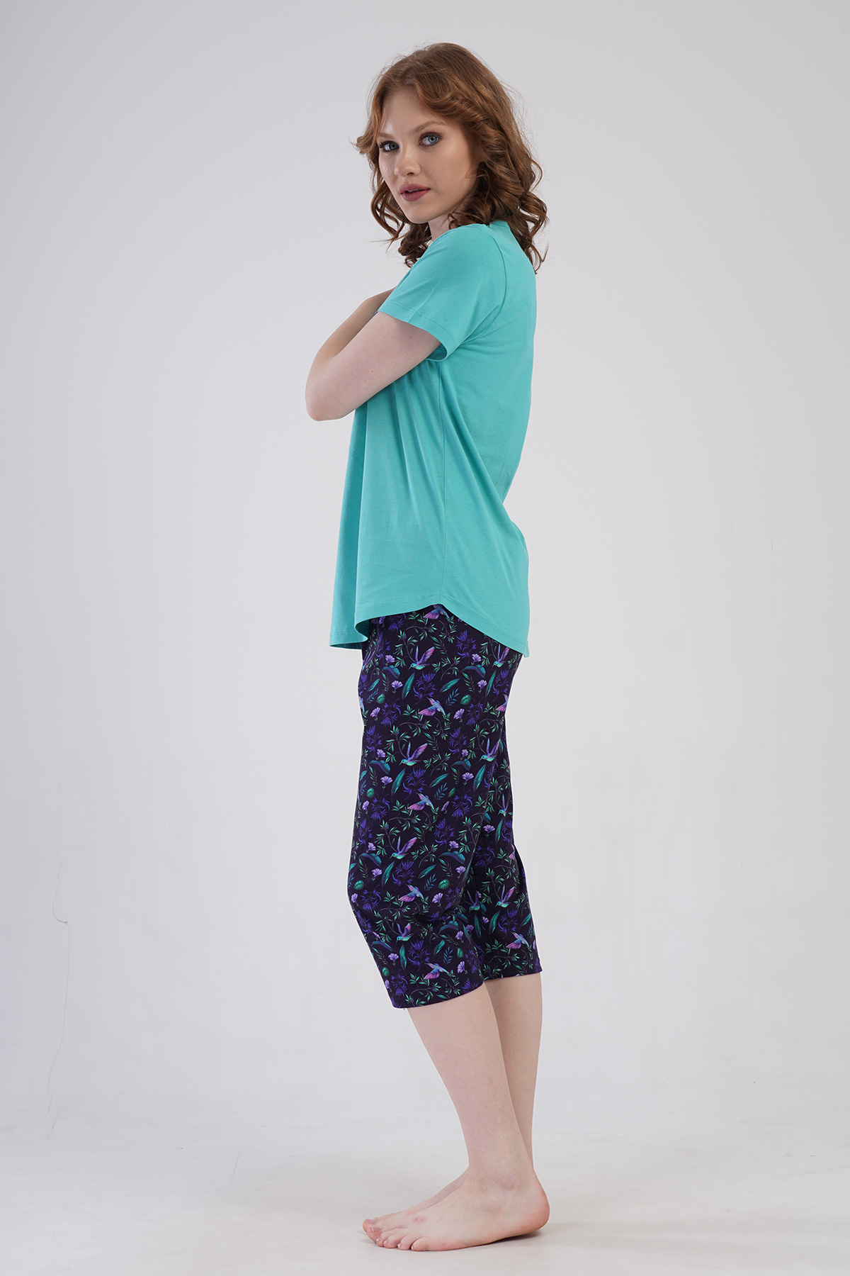 Woman Supreme Bekira Capri Set Woman Supreme Bekira Capri Set