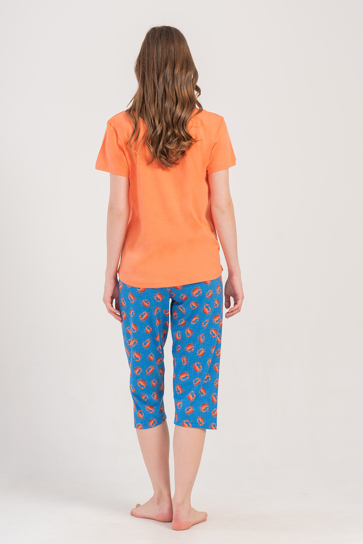 Man Supreme Muto O Neck Capri Set