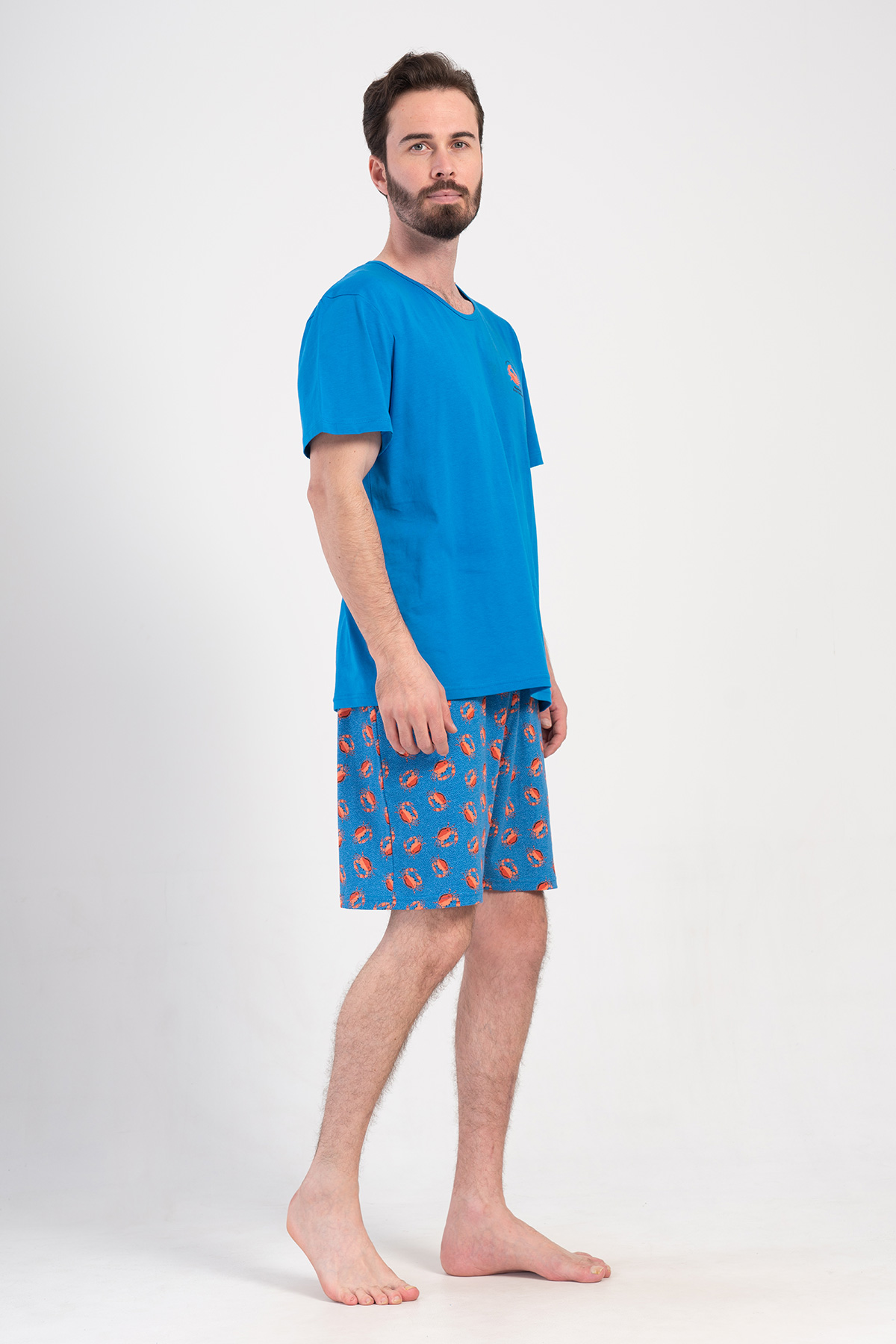 Man Supreme Muto O Neck Short Set Man Supreme Muto O Neck Short Set