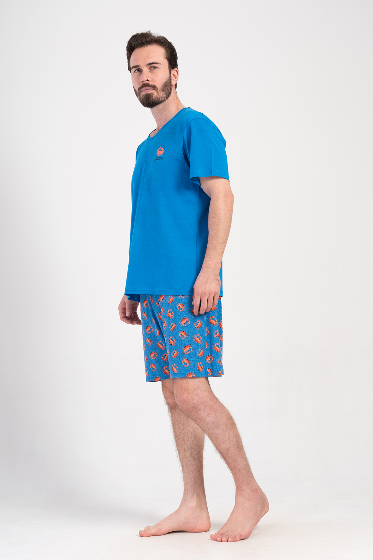 Man Supreme Muto O Neck Short Set Man Supreme Muto O Neck Short Set