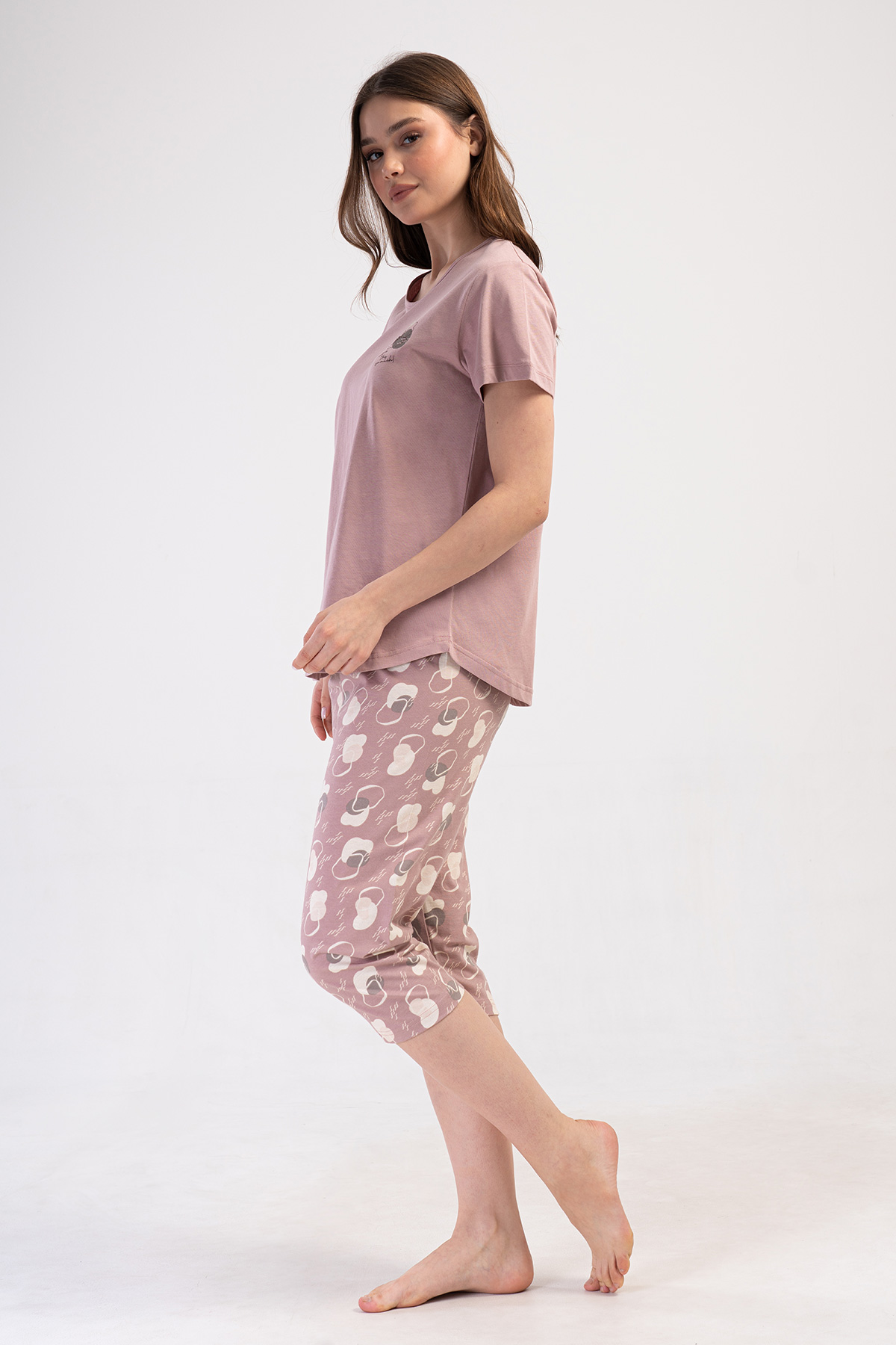 Woman Supreme Big Size Mira Capri Set Woman Supreme Big Size Mira Capri Set