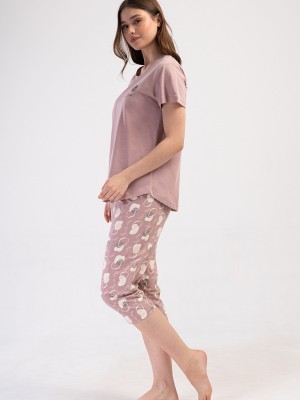 Woman Supreme Big Size Mira Capri Set Woman Supreme Big Size Mira Capri Set