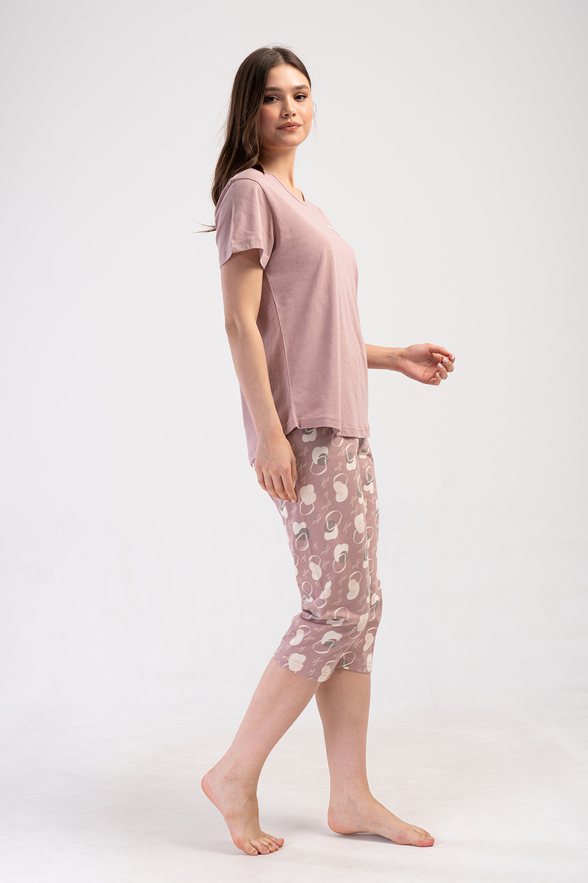Woman Supreme Big Size Mira Capri Set Woman Supreme Big Size Mira Capri Set