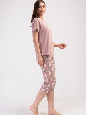 Woman Supreme Big Size Mira Capri Set Woman Supreme Big Size Mira Capri Set