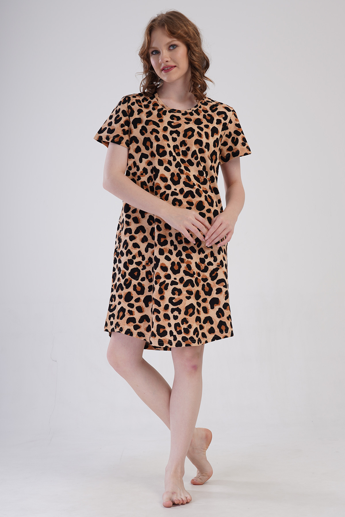 Woman Supreme Big Size Leopard Tunic Woman Supreme Big Size Leopard Tunic