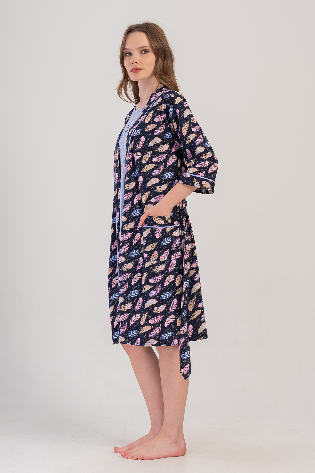 Woman Supreme Nera Dressing Gown Woman Supreme Nera Dressing Gown