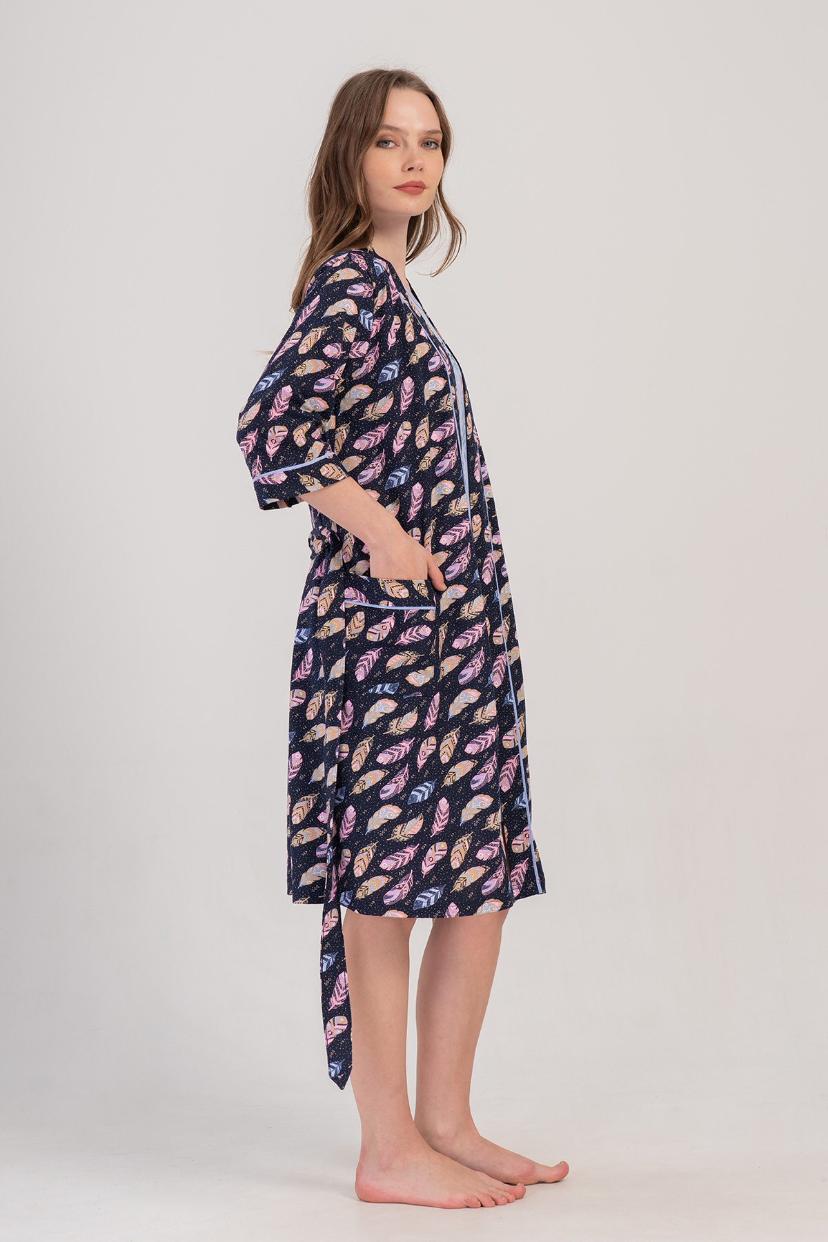 Woman Supreme Nera Dressing Gown Woman Supreme Nera Dressing Gown