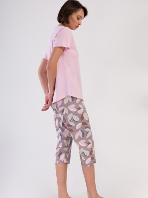 Woman Supreme Big Size Vilo Capri Set Woman Supreme Big Size Vilo Capri Set