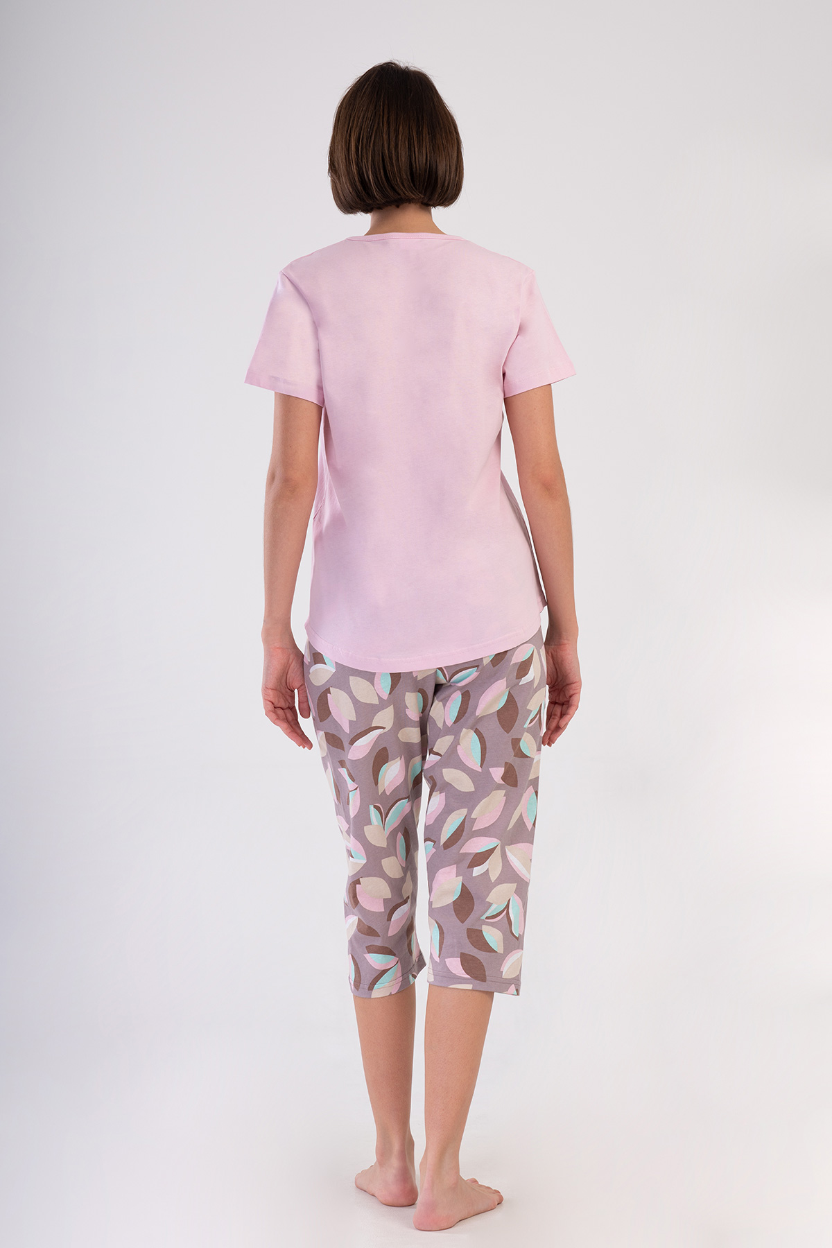 Woman Supreme Big Size Vilo Capri Set Woman Supreme Big Size Vilo Capri Set