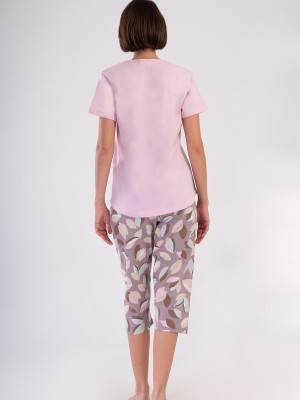 Woman Supreme Big Size Vilo Capri Set Woman Supreme Big Size Vilo Capri Set