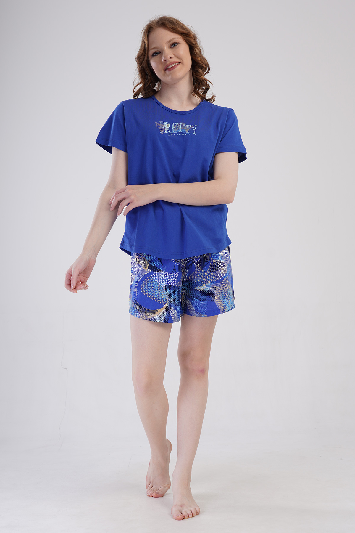 Woman Supreme Big Size Tiva Short Set Woman Supreme Big Size Tiva Short Set
