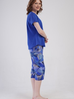 Woman Supreme Big Size Tiva Capri Set Woman Supreme Big Size Tiva Capri Set