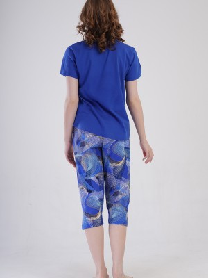 Woman Supreme Big Size Tiva Capri Set Woman Supreme Big Size Tiva Capri Set