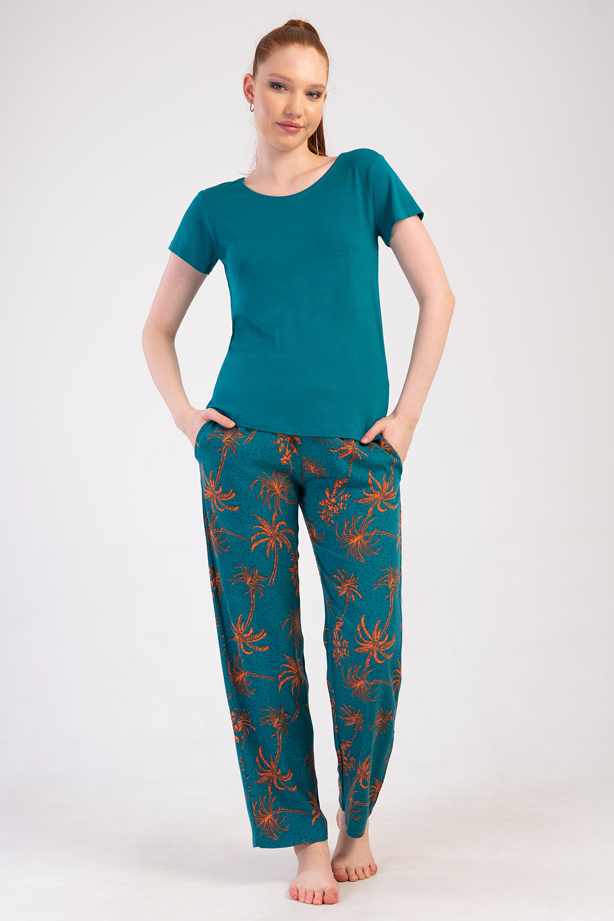 Woman Viscon Naren Pyjama Set Woman Viscon Naren Pyjama Set