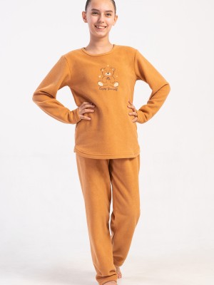 Kids' Girl Fleece Enjoy Yourself Pyjama Set Kids' Girl Fleece Enjoy Yourself Pyjama Set