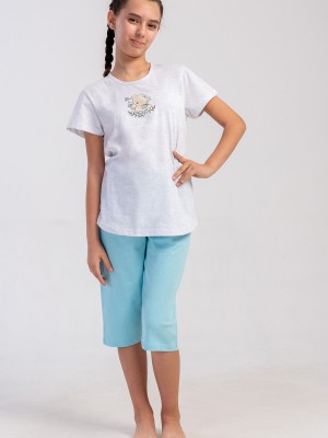Kids' Girl Supreme Soft Capri Set Kids' Girl Supreme Soft Capri Set