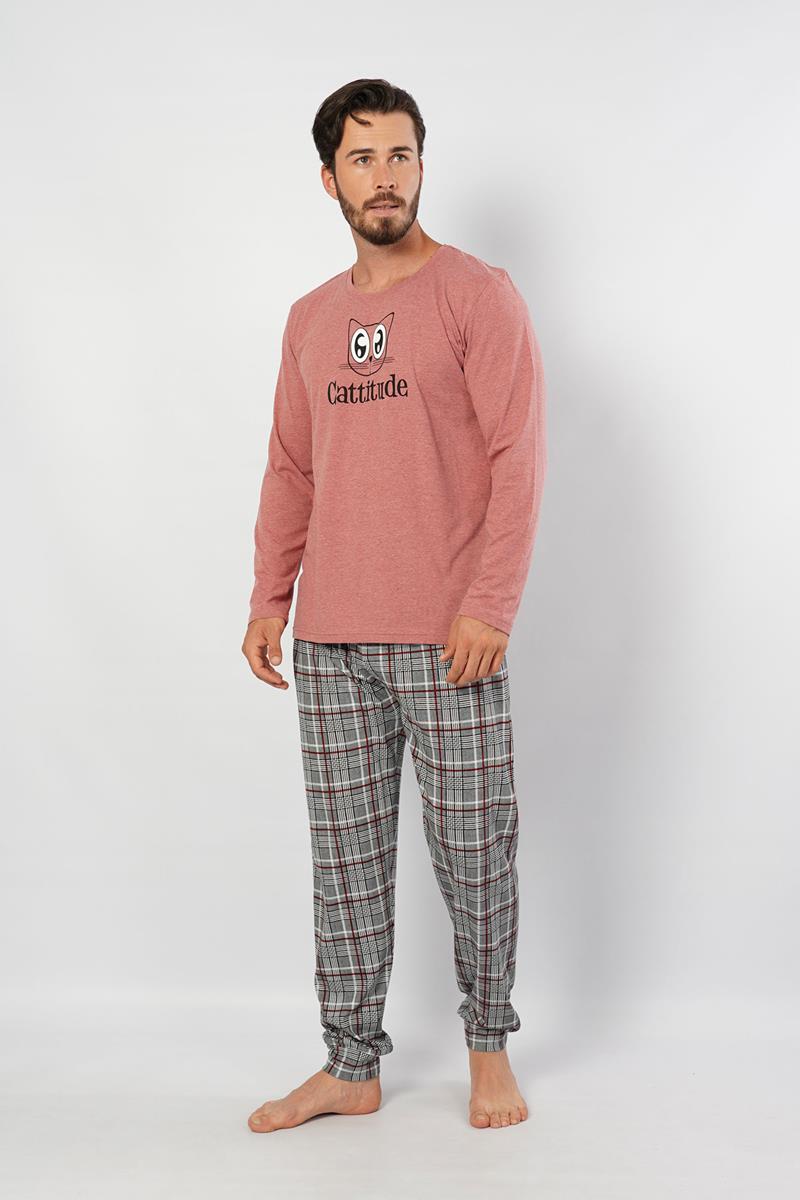 Man Cattitude Pyjama Set