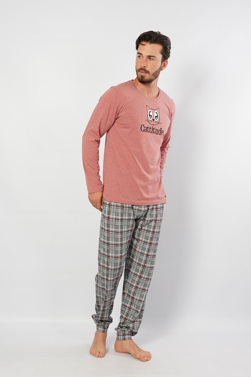 Man Cattitude Pyjama Set