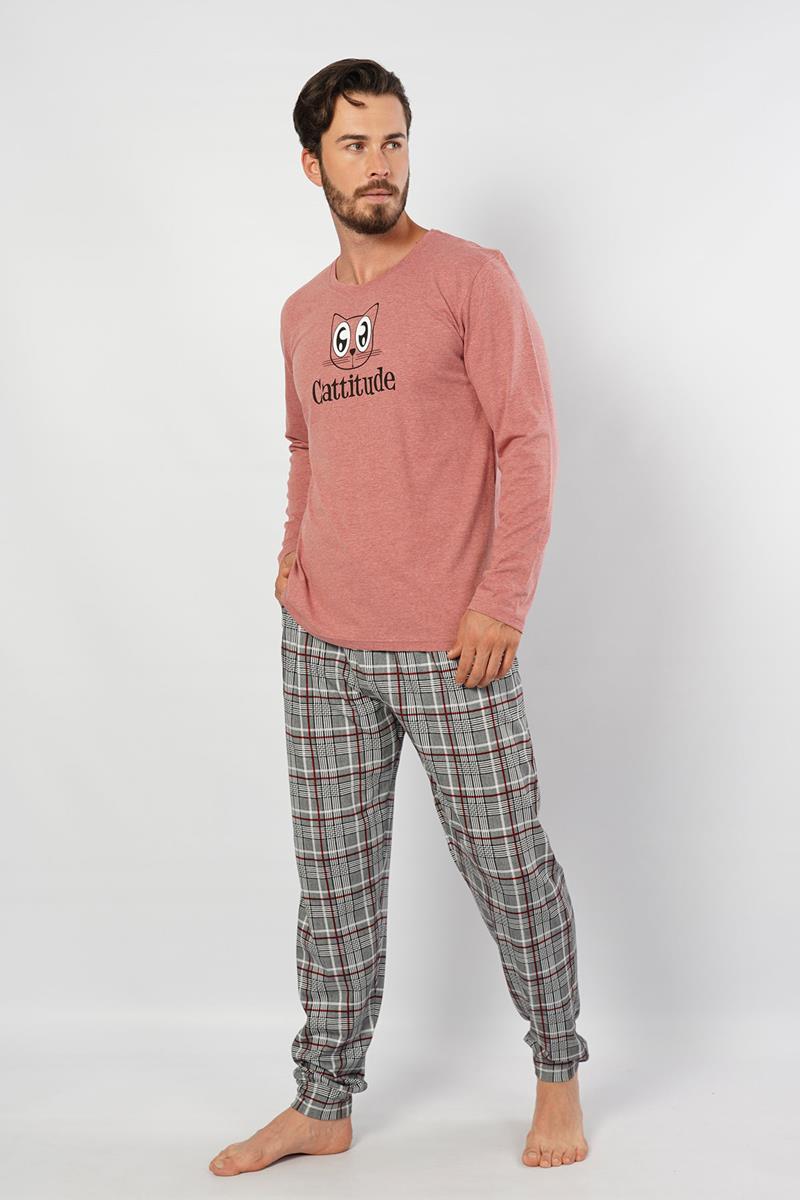 Man Cattitude Pyjama Set