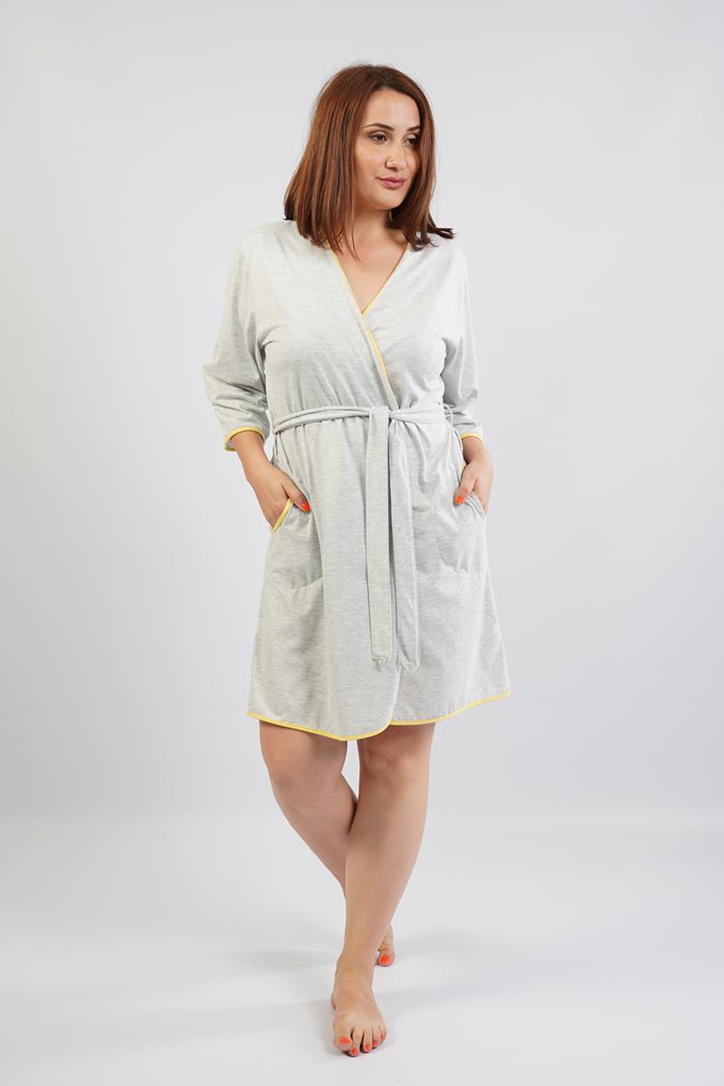 Woman Big Size Classic Dressing Gown