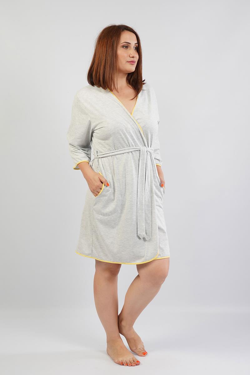 Woman Big Size Classic Dressing Gown