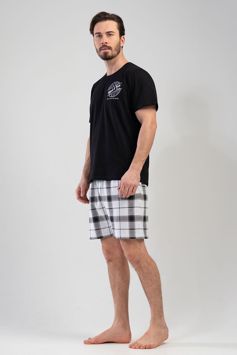 Man XXL Black Short Set