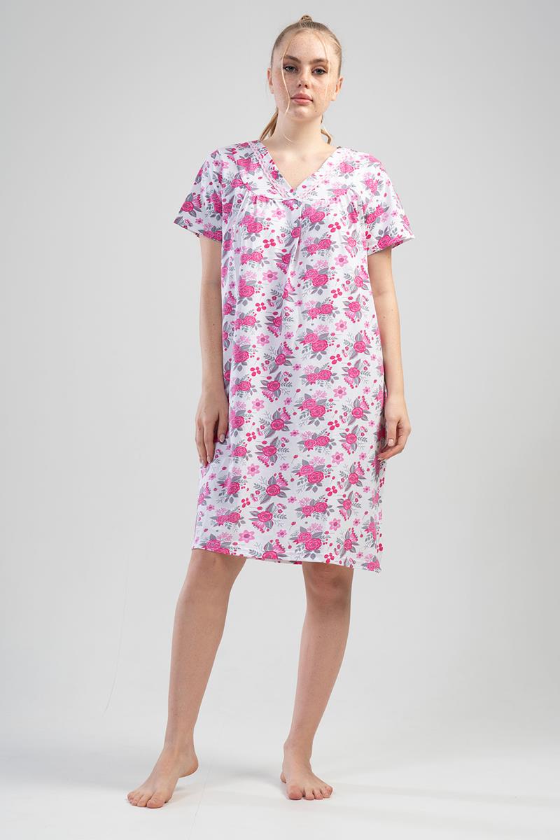 Woman Grandma Mallow Nightgown