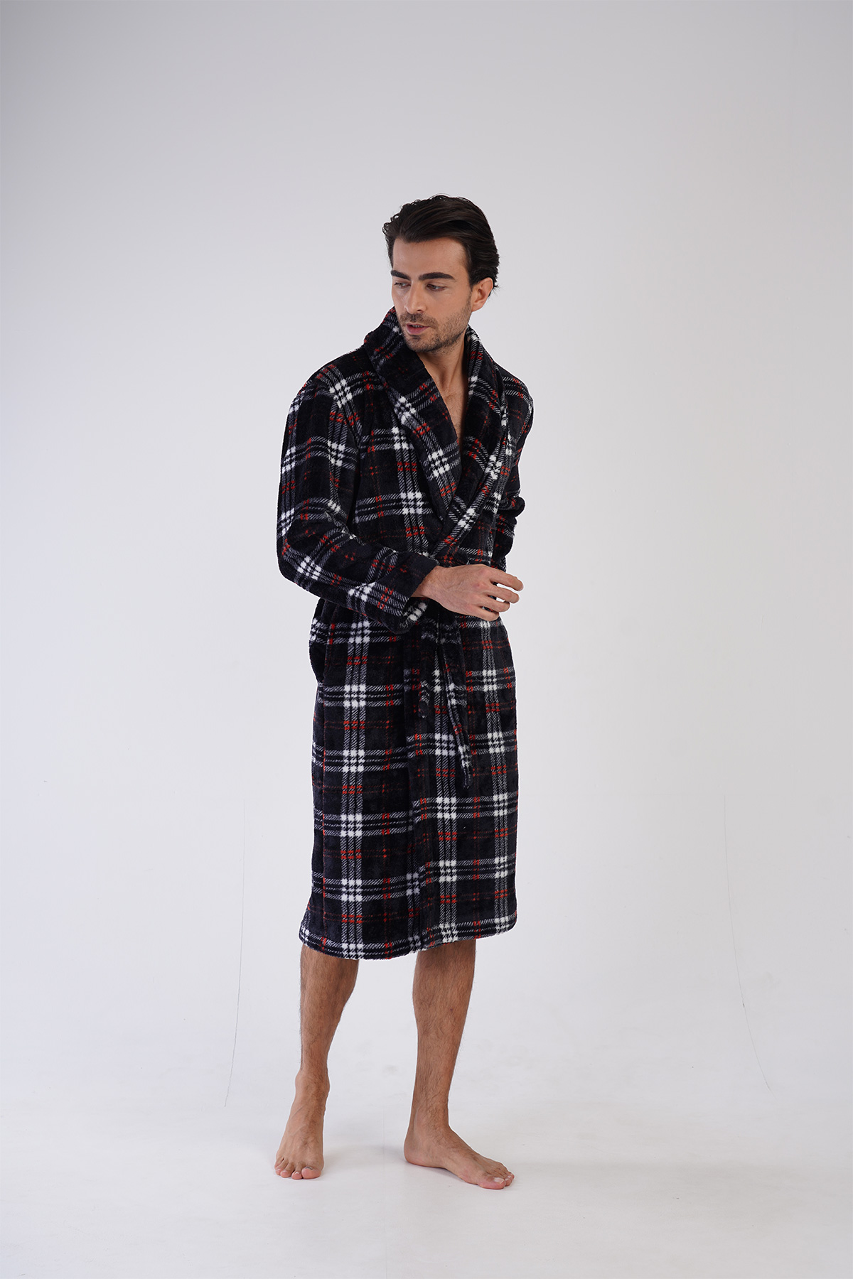 Man Soft Fleece Dena Dressing Gown