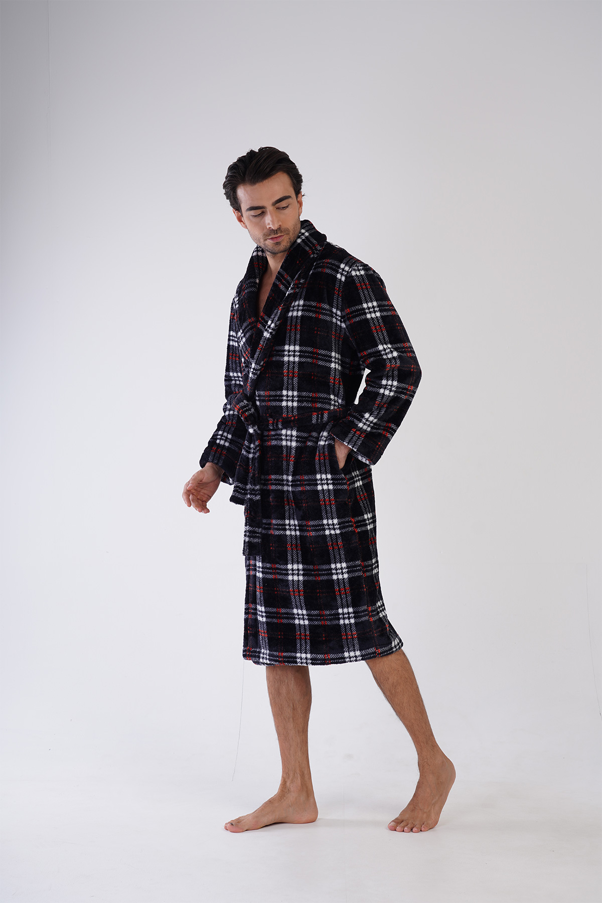 Man Soft Fleece Dena Dressing Gown