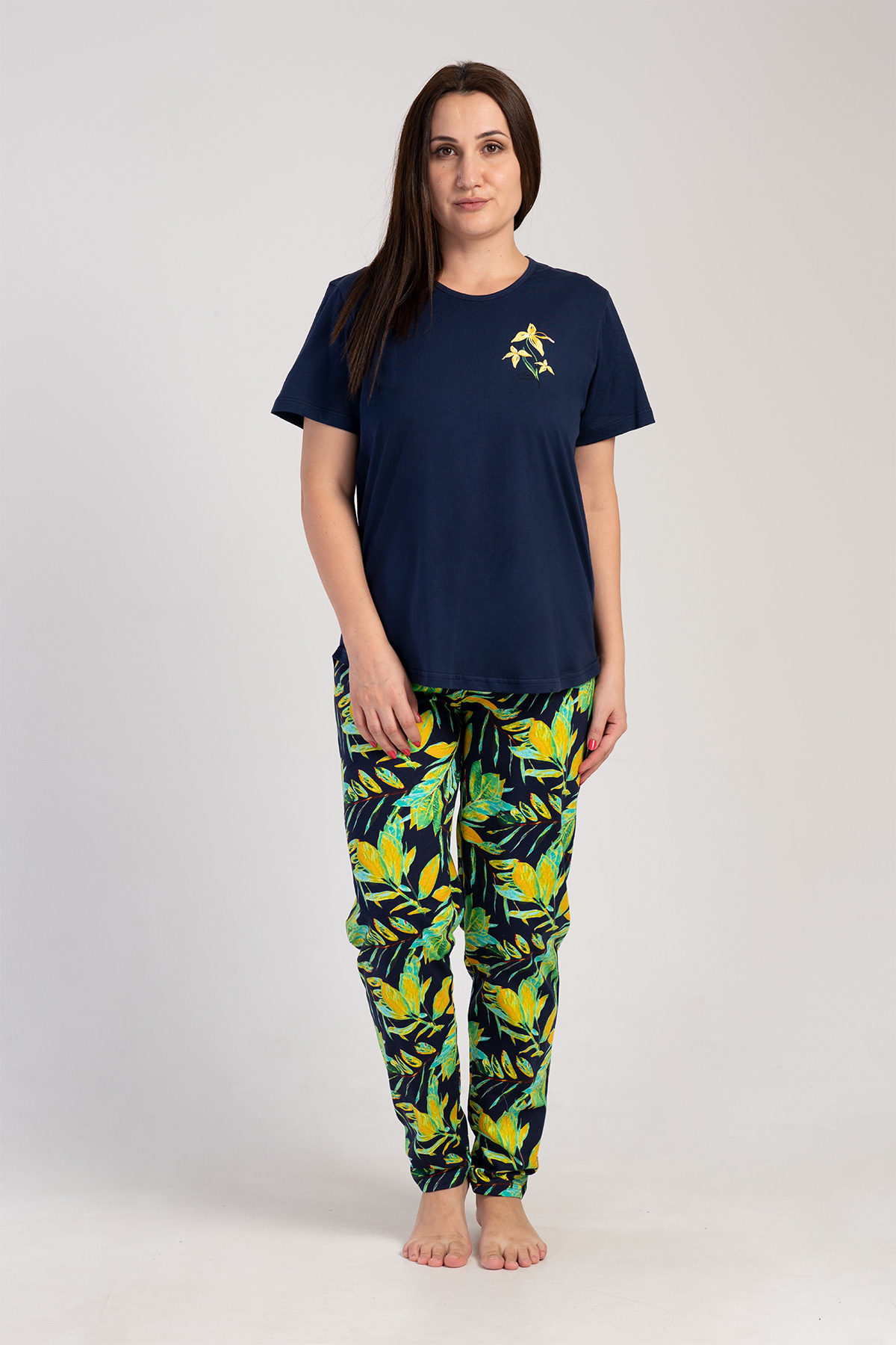 Woman Bright Big Size Supreme Pyjama Set