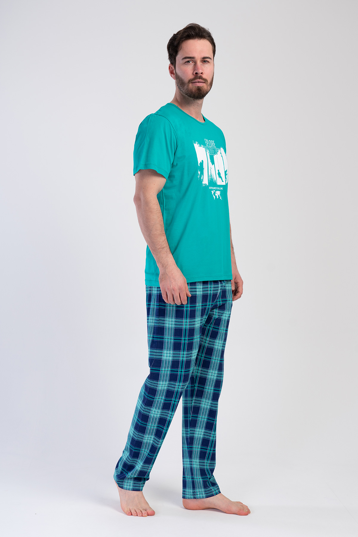 Man Verta Supreme Pocket Detail Pyjama Set