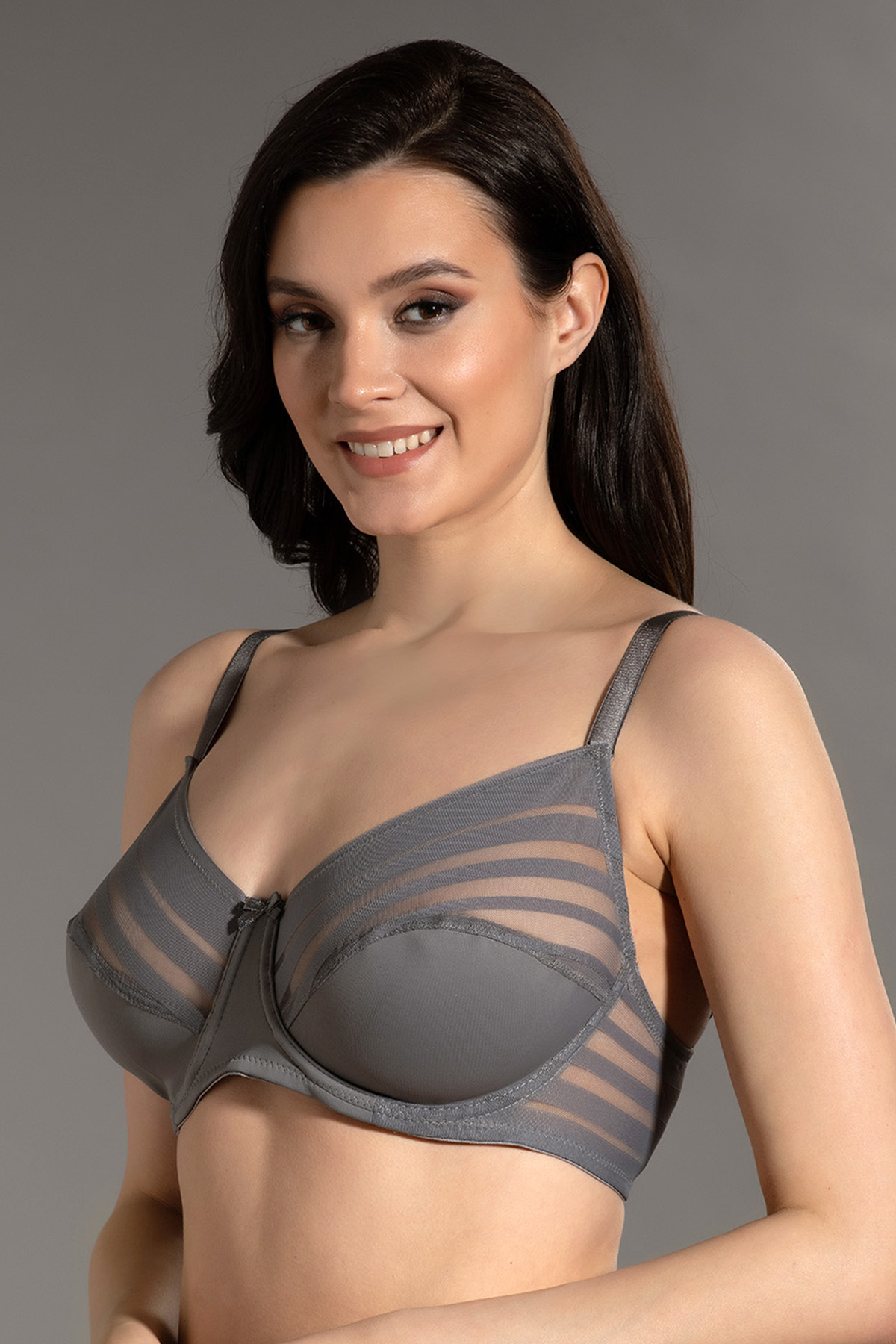 Woman Bare C Cup Bra