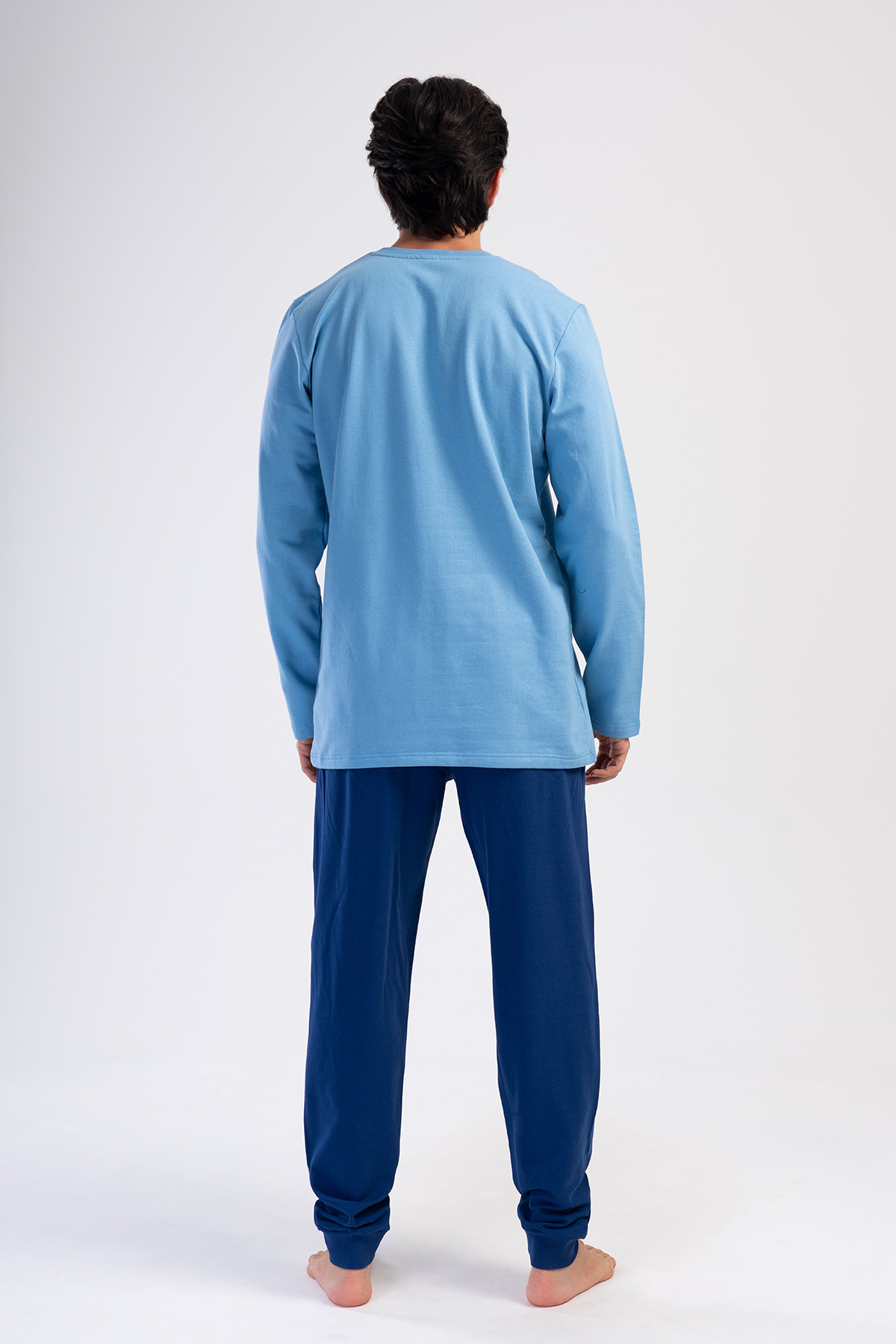 Man Pesla Two Yarn Pyjama Set