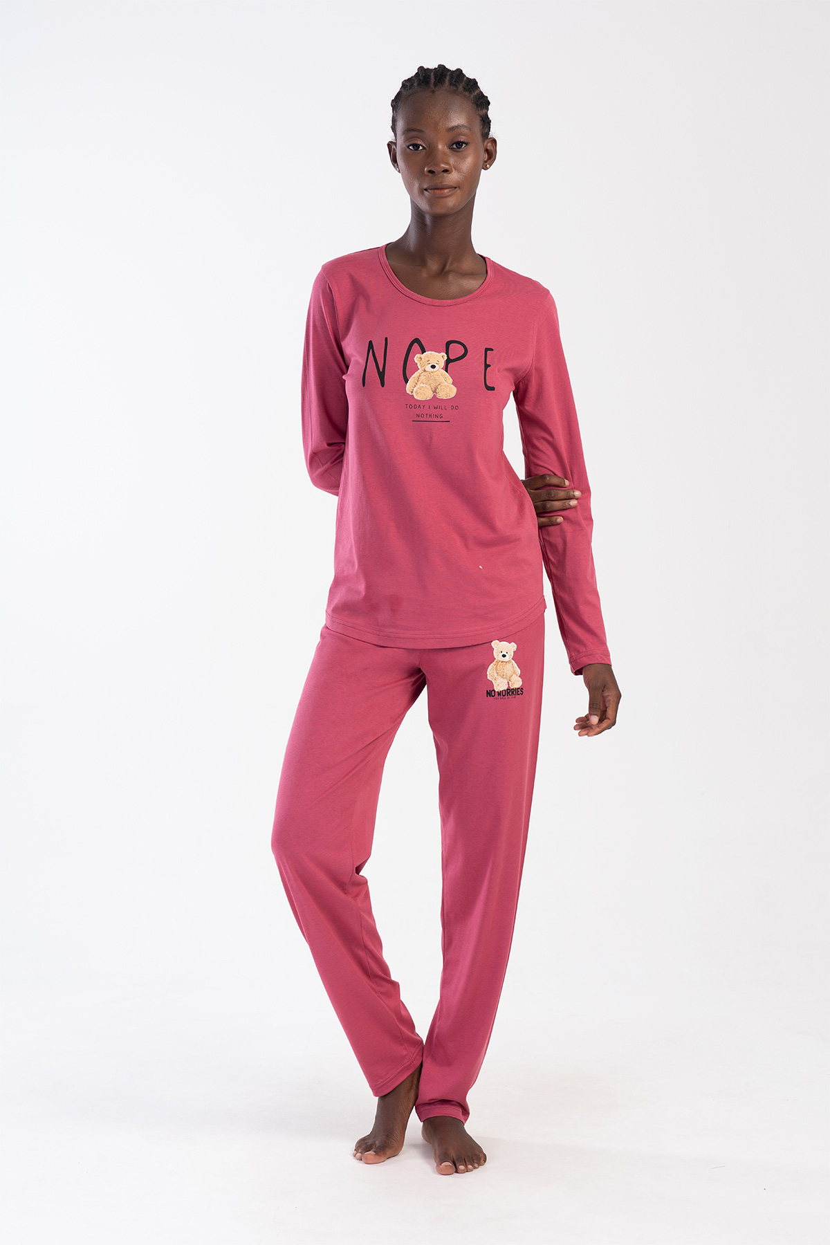 Woman Bordeaux Supreme Pyjama Set